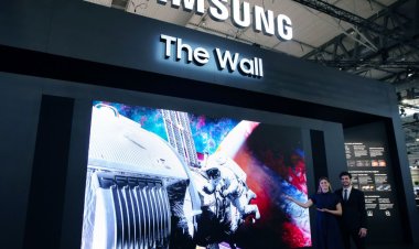 بتقنية LED سامسونج تكشف عن أحدث شاشاتها التجارية  The Wall 2022