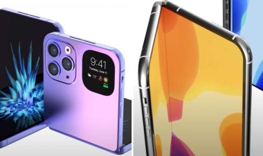 أيفون القابل للطي : أهم المعلومات عن تصاميم الشاشة جديد - قد يحتوي iPhone على شاشة هاتف Samsung Galaxy Z Fold 3
