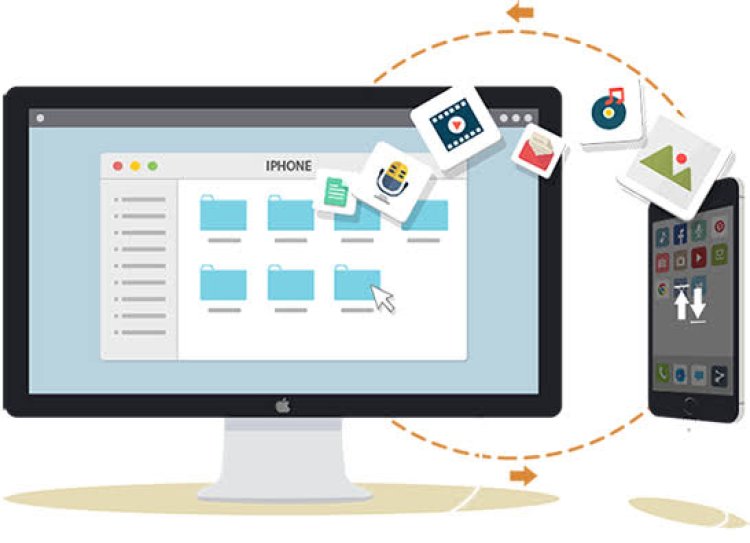 طريقة نقل الملفات من الكمبيوتر الى الايفون